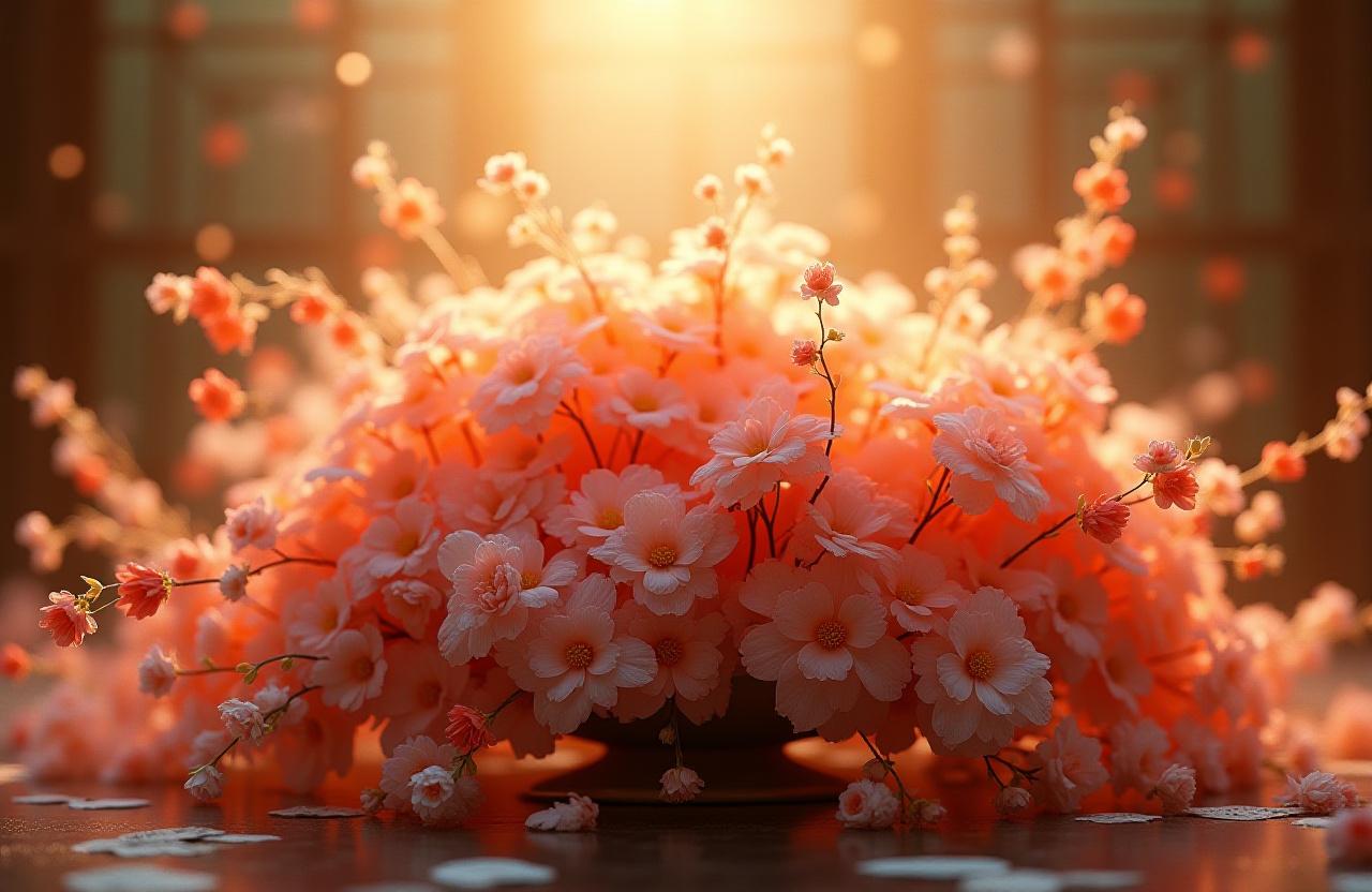 息をのむほど美しい、高嶺ブルームのカスタムフラワーアレンジメント